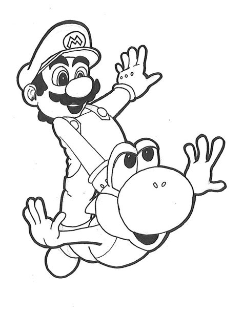 You don't have to wait your turn. Free Printable Yoshi Coloring Pages For Kids