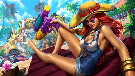 Browse and share the top lol animated wallpaper gifs from 2021 on gfycat. Pool Party Miss Fortune - Splash Art 4k Ultra HD Wallpaper ...