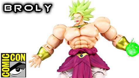Figuarts dragon ball z broly. S.H. Figuarts BROLY Event Exclusive SDCC 2018 Dragon Ball Z Action Figure Review - YouTube