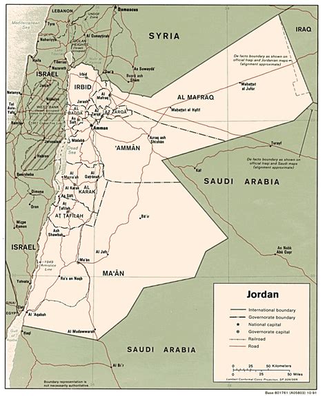 Jordanien touristische karte jordanien rundreise » srd reisen. Jordanien | Weltatlas