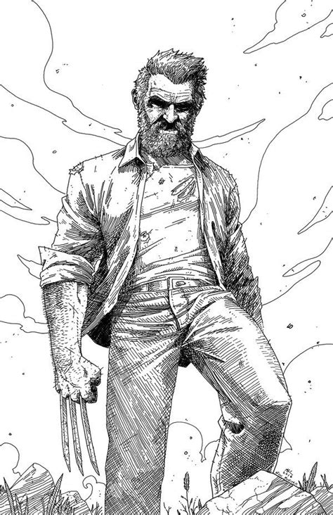 My version of logan, based on movie design. An Old Man named Logan by AndrewKwan.deviantart.com on ...