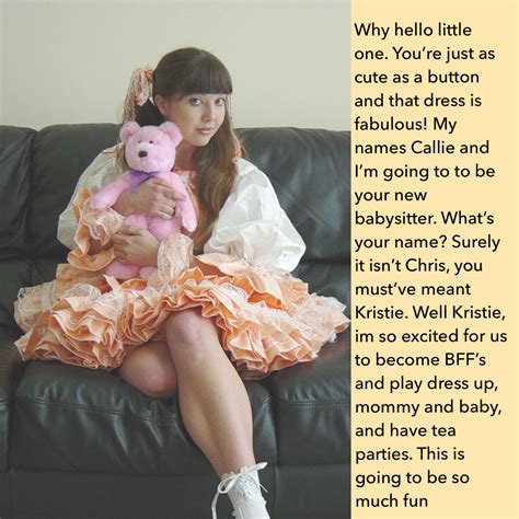 I'm an abdl and crossdresser in the chicago area. Pin on Sissy captions