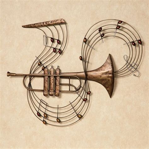 Beautiful music, meditation, relaxing music sweet. Trumpet Melody Metal Wall Art | Music wall art, Wall ...