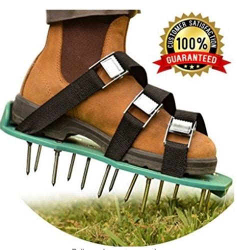 Also the machine is weighted over 250lb and not easy to maneuver from what i read online. Lawn aerator shoes - A Thrifty Mom - Recipes, Crafts, DIY ...