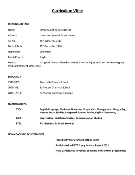 When pursuing teaching positions, your cv is usually the first impression headmasters, principals or hr professionals get of you. How To Write A Curriculum Vitae Samples - Best CV Examples ...