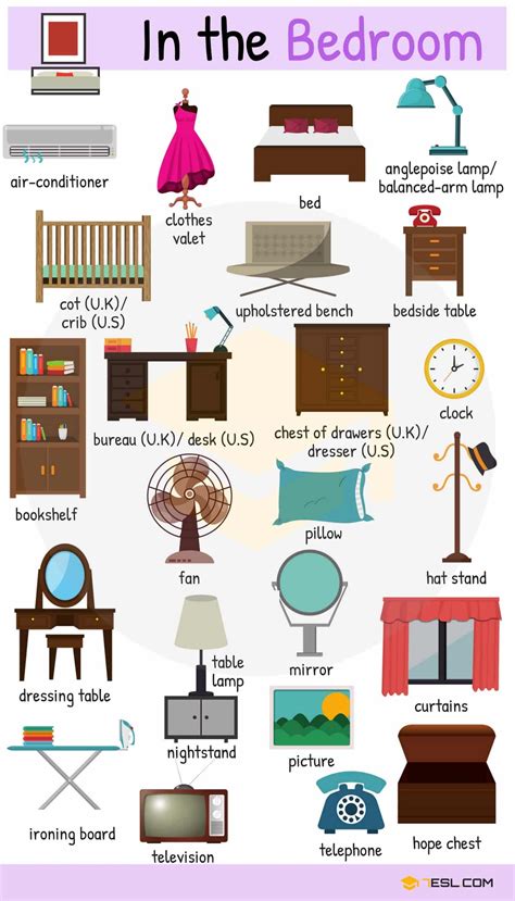 Maybe you would like to learn more about one of these? Bedroom Furniture: Things in the Bedroom with Pictures • 7ESL