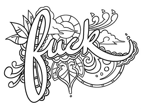 Fuck off, i'm coloring unwind with 50 obnoxiously fun swear word coloring pages (funny activity book, adult coloring books, curse words, swear humor, profanity activity, funny gift book) Pin by Patrick Scarborough on print to color (With images ...