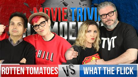 But most people go to rotten tomatoes to know the critics rating. Movie Trivia Team Schmoedown - Rotten Tomatoes Vs. What ...