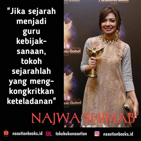 Siapa yang tak kenal najwa shihab? Pelajaran terbaik adalah keteladanan 😁😁 #najwashihab # ...