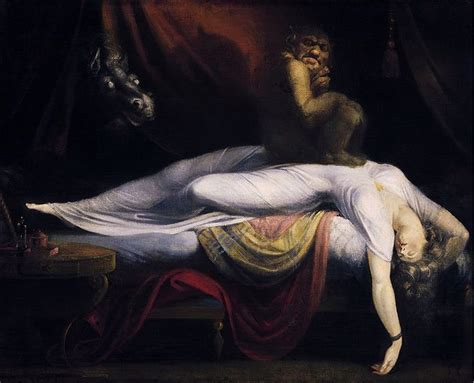 Henry fuseli the nightmare exhibited 1782 oil on canvas, 1210 x 1473 x 89 mm lent by the detroit institute of arts, founders society purchase with funds from mr and mrs bert l. Henry Fuseli, "The Nightmare," 1781 - VERSATILLE