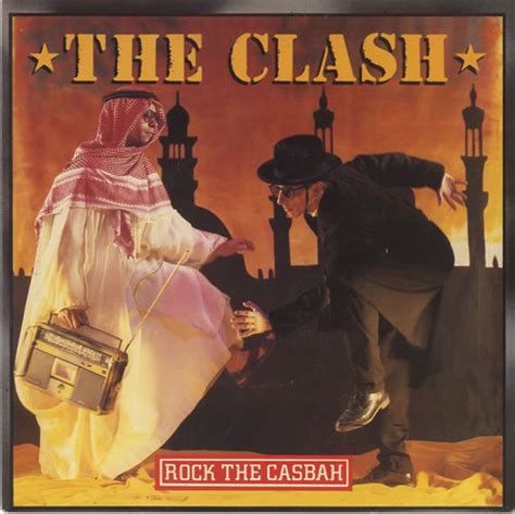 Joe strummer , mick jones. The Clash Rock The Casbah UK 7" vinyl single (7 inch ...