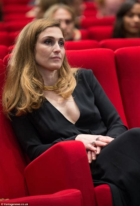 Check spelling or type a new query. French actress Julie Gayet makes her first public ...