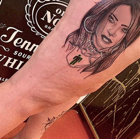 Tattoofilter is a tattoo community, tattoo gallery and international tattoo artist, studio and event. Billie Eilish Tattoos - Get Ispired By The Best Fan Tattoos