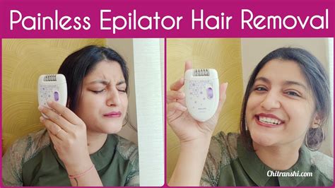 On the other hand, laser hair removal destroys the hair follicle. Painless Epilator Hair Removal | Simple Hair Removal ...