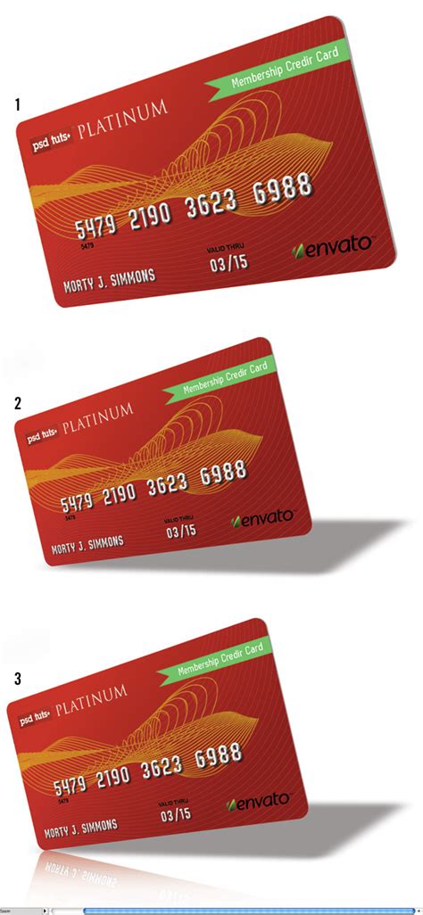 Minimum interest charge is $2. Quick Tip: Create a Realistic Credit Card in Photoshop