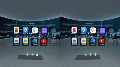 Check our list of best android apps to play with vr. VR SKY CX-V3 Android VR Headset Review - Part 2: GUI, 360 ...
