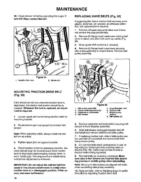 It isn't until the auger hits the snow. Toro 828 1132 Power Shift 38580 Snow Blower Owners and ...