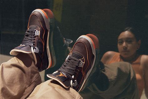 The upper of the jordan 4 retro starfish (w) is composed of black metallic mesh. Scoop the Air Jordan 4 'Starfish' in the JD Sports Sneaker Sea - Sneaker Freaker