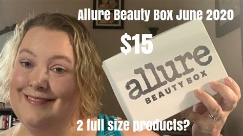 Allure Beauty Box June 2020 Unboxing | Justjen - YouTube