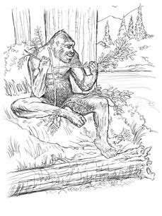 Touch device users, explore by touch or with swipe gestures. sasquatch coloring pages - Google Search | Bigfoot party ...