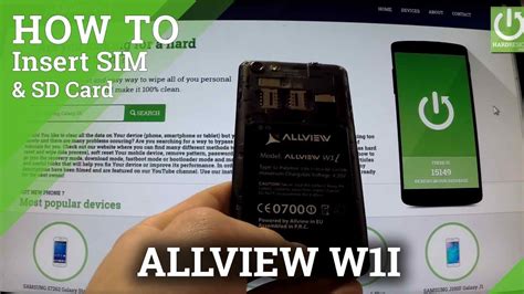 Using microsd cards can sometimes be a little tricky. ALLVIEW W1i - How to Insert SIM card and micro SD card in ...