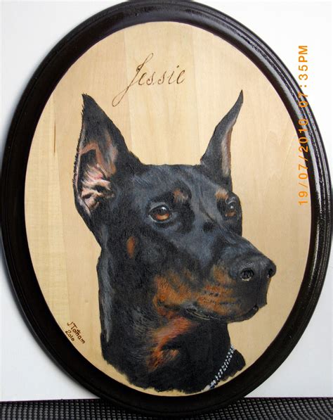 Angel angellic angelwings anthrodoggirl anthrofemale anthrofurry anthropomorphic doberman dobermanpinscher furries. Hand painted pet portrait | Animales