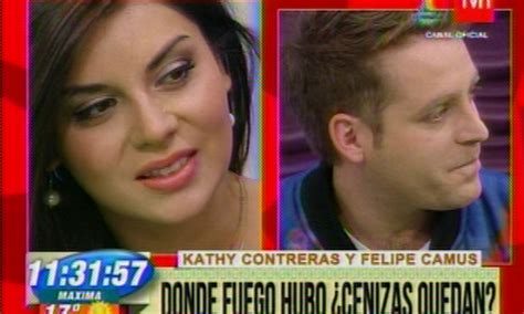 ¿carla cáceres y kathy contreras pelean por chico camus? Incomodan a Kathy Contreras al reunirla con Felipe Camus ...