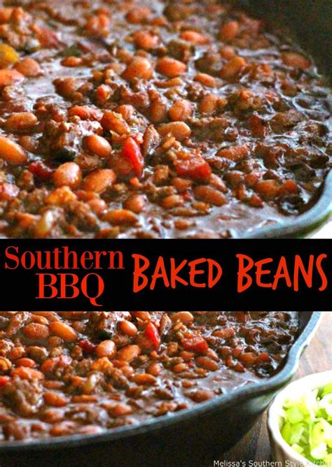 Find recipes for roasted and baked chicken, including baked chicken parmesan, stuffed chicken and more! Southern BBQ Baked Beans ~ Weekend Potluck #225 | Baked ...