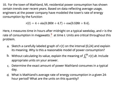 Ada banyak sekali kode bahasa gaul yang beredar di sosmed salah satunya adalah 607 meaning text ini yang sekarang postpopuler akan bahas. Solved: 10. For The Town Of Mathland, MI, Residential Powe ...