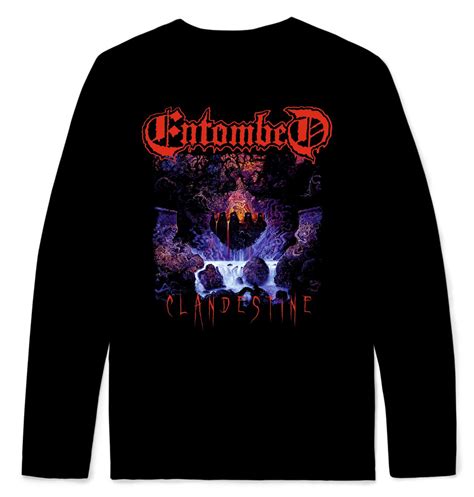 By now you already know that, whatever you are looking for, you're sure to find it on aliexpress. Entombed Clandestine Longsleeve T-Shirt - Metal & Rock T ...