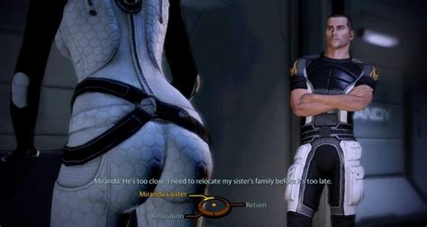 Male shepard can establish a romance with ashley and steve. miranda-butt-mass-effect-censored-legendary-edition - VGCultureHQ