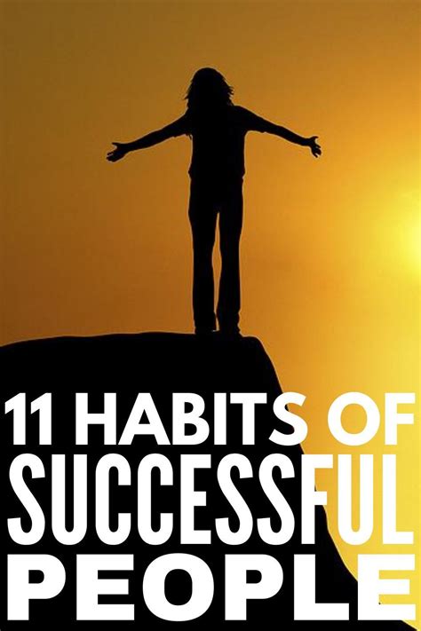 11 Habits of Successful People | From creating a solid morning routine ...