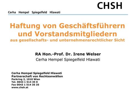 *free* shipping on qualifying offers. PPT - RA Hon.-Prof. Dr. Irene Welser Cerha Hempel ...