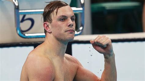 Hitting his straps after shoulder surgery late last year. Kyle Chalmers gold Olympics 100m freestyle