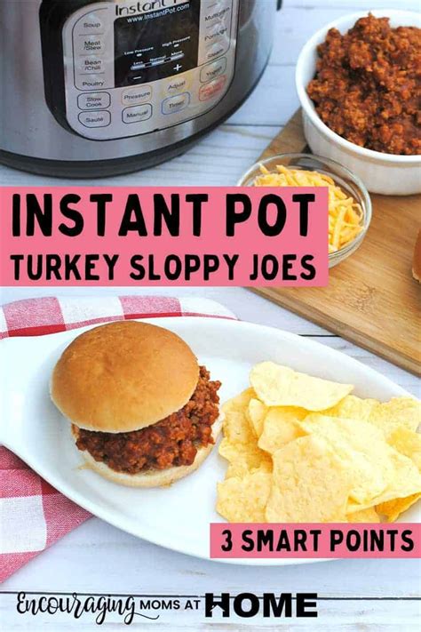 Pork and beef weight watchers instant pot recipes. Instant Pot Turkey Sloppy Joes - Weight Watchers 3 Smart Points with Bun