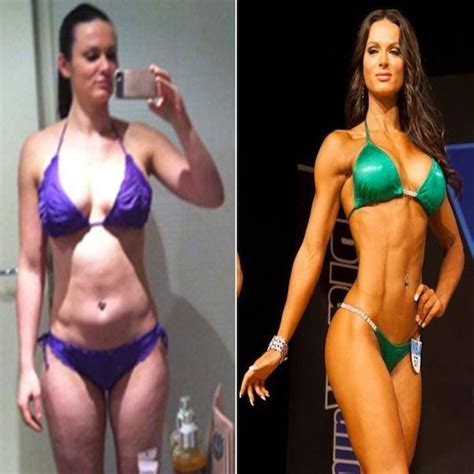 This transformation is me after about 10 weeks of strict dieting and exercise. 27 Female Body Transformations That Prove This Works ...