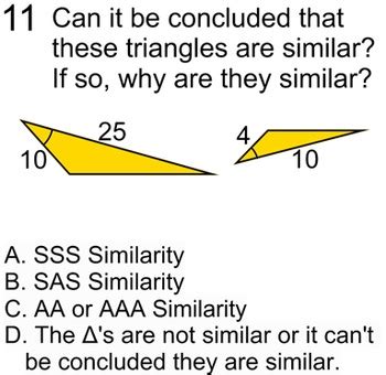 Two sides of a triangle are congruent iff the angles opposite them are congruent. Similar Triangles- Instruction, Student Reference & 11 ...