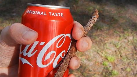 Life Hack: How to open a can of Coke - YouTube
