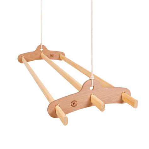 So what are you waiting for? 3 Lath Wooden Hanging Clothes Drying Rack or Pot Rack ...