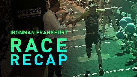 Die athlet:innen, die am sonntag (15.08.2021) beim mainova ironman. Ironman Frankfurt - Race Recap - YouTube