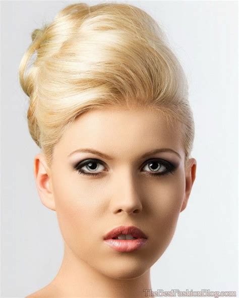 Beehive hair is formed by running a comb up and down the hair shaft, a.k.a. Beehive Hair For Women | Hairstylo | Bouffant hair, Beehive hairstyles, Hairstyles haircuts