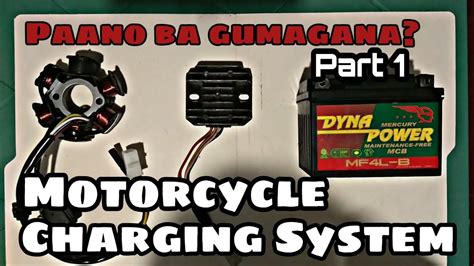 It's has a three phase generator and a combined regulator/rectifier. Motorcycle Charging System - Paano gumagana? - YouTube