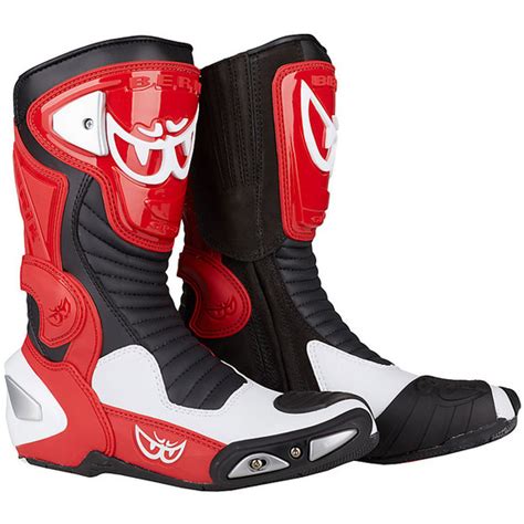 Motorcycle racing boots should be sturdy, provide plenty of protection, yet comfortable. Motorcycle Racing Boots In Berik 2.0 X-Racing Leather ...