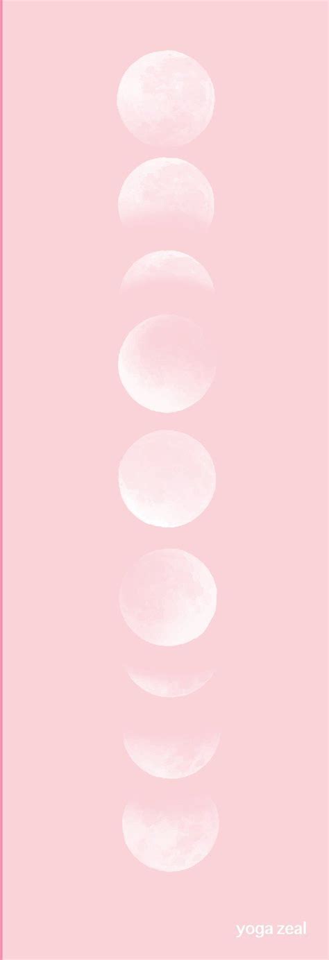 Aesthetic moon wallpapers for free download. Moon Phases (Pink) (With images) | Pink moon wallpaper ...