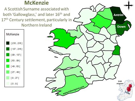 Mc or mac gives no indication as to whether the name is irish or scottish. Kenzie'Mc | Irish Origenes: Use your DNA to rediscover ...