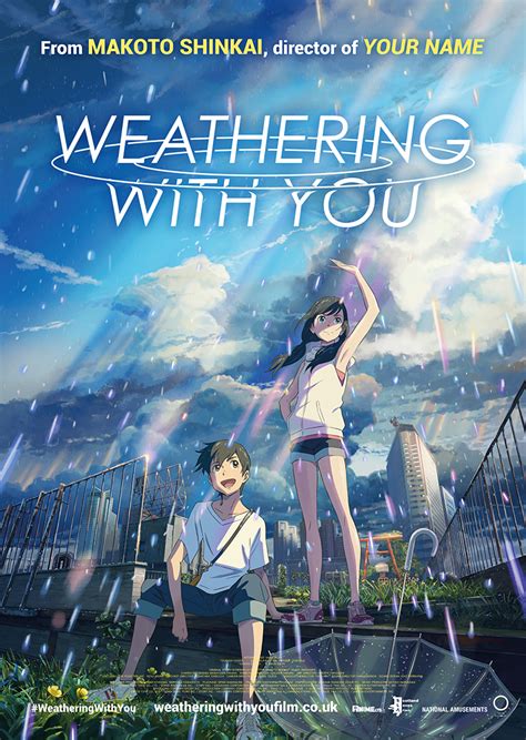 Weathering with you is the most beautiful animes of year 2019 it is a pleasure for me to have a good anime, a few intelligent speakers, and these collective speeches reveal the central idea of the anime. Weathering With You UK Theatrical Screening Locations ...