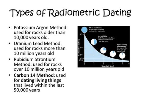 Different methods of radiometric dating vary in the timescale. Different kinds of carbon dating. Unreliability of ...