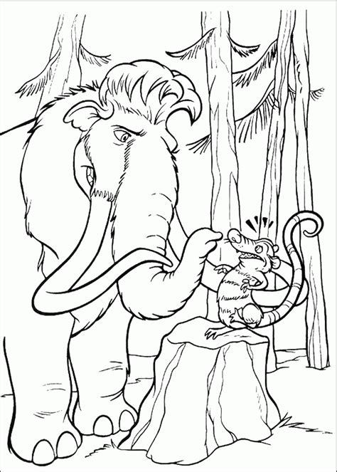 Ice age 5 coloring page. Ice Age 4 Coloring Pages - Coloring Home