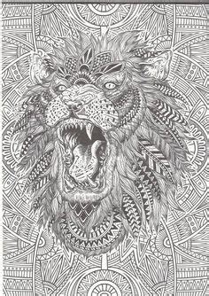 If you are already working, it is most probable that you. lion coloring page for adults - Google Search | Detailed ...