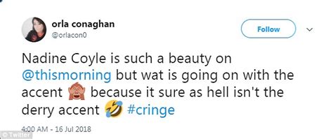 The best memes from instagram, facebook, vine, and twitter about nadine coyle. Nadine Coyle is asked to say 'flour' on This Morning ...